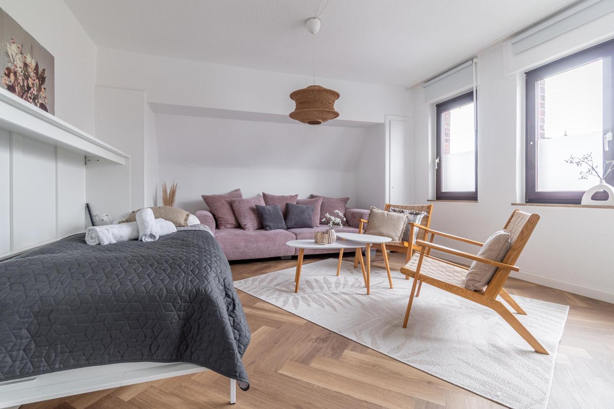 Nice & Calm - Wohlfuehl-Wohnung In Stadtnaehe Fuer Familien Oder Freunde 韦塞尔 外观 照片